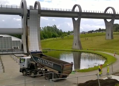 Falkirk Wheel Landscaping